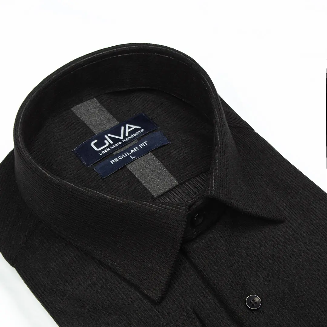 پیراهن مردانه مخمل کبریتی 4443 - Thumbnail 8